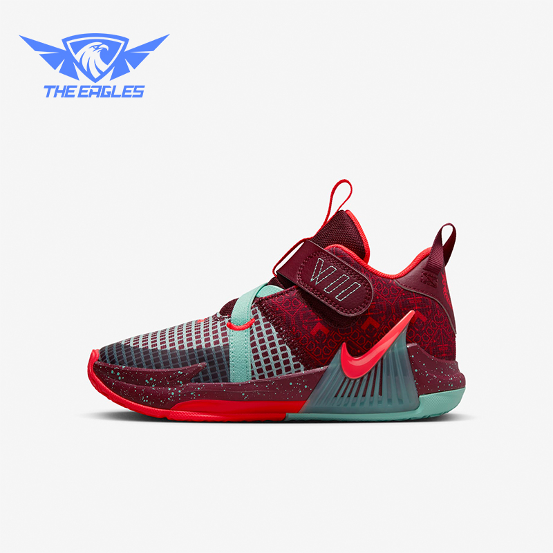 耐克小童运动透气缓震篮球鞋