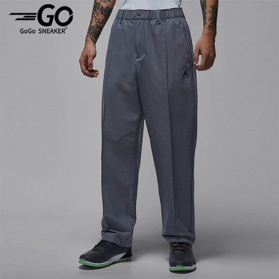 Nike/耐克正品JORDAN男士训练运动梭织刺绣高尔夫长裤HQ8674-075