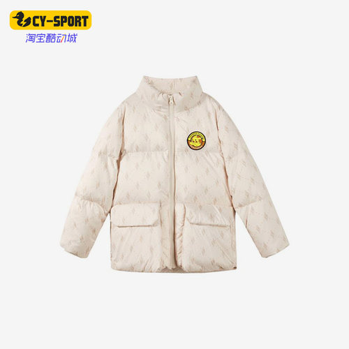 Skechers/斯凯奇正品冬新款儿童运动休闲保暖短款羽绒服 L422B034