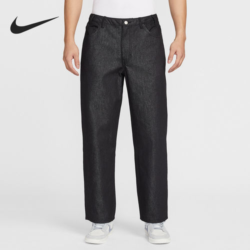 Nike/耐克正品2026春季款男士牛仔直筒运动长裤IB2993-010