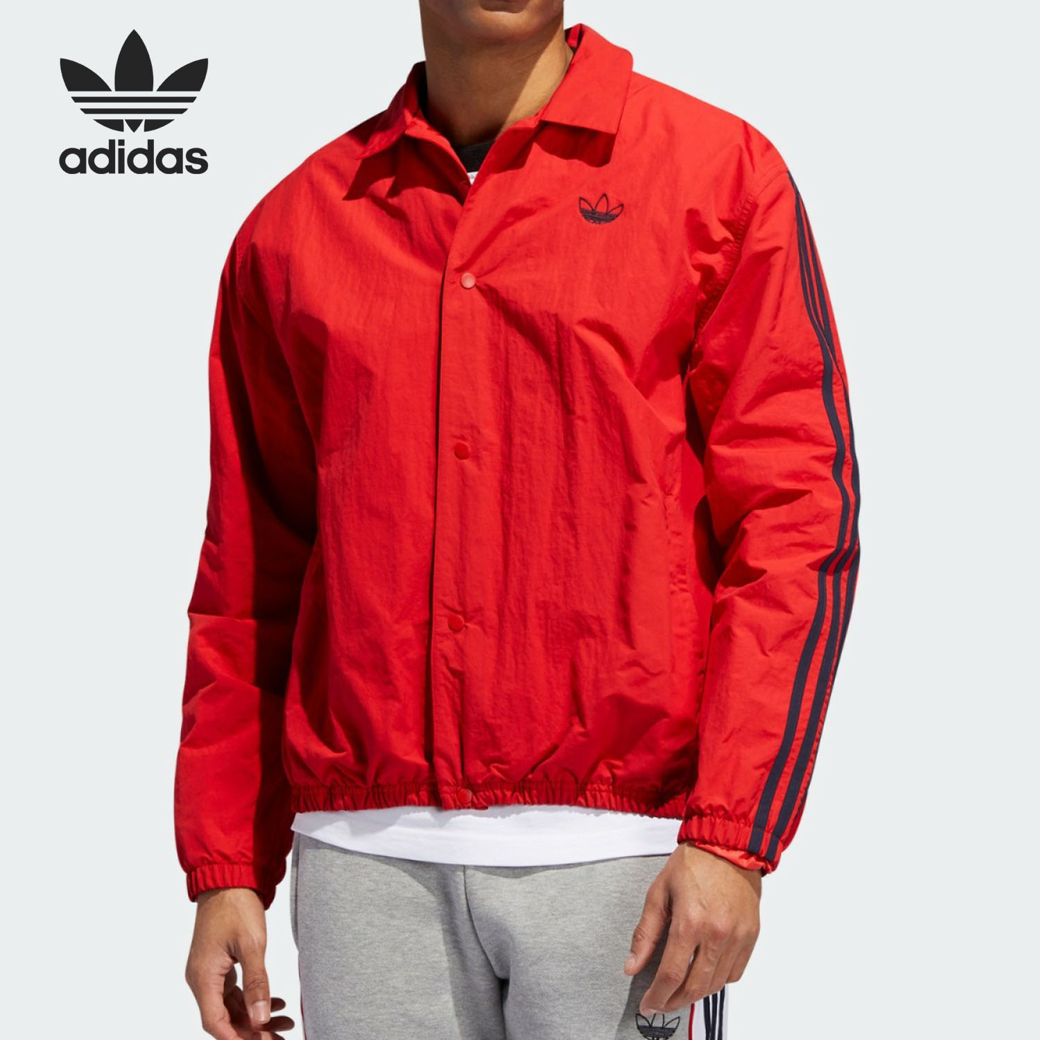 Adidas/阿迪达斯正品三叶草2020冬季新品男子休闲夹克外套ED5518