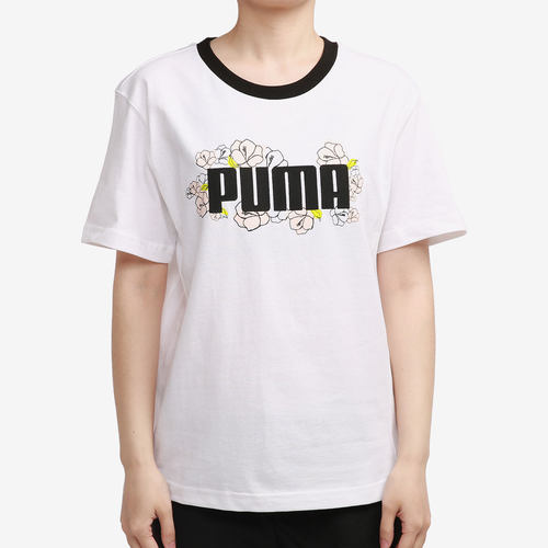 Puma/彪马正品夏季新款女子休闲印花T恤 FLORAL 532042-02