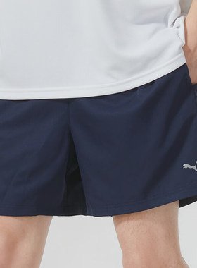 Puma/彪马正品2024新款透气男士简约日常休闲短裤520768-06