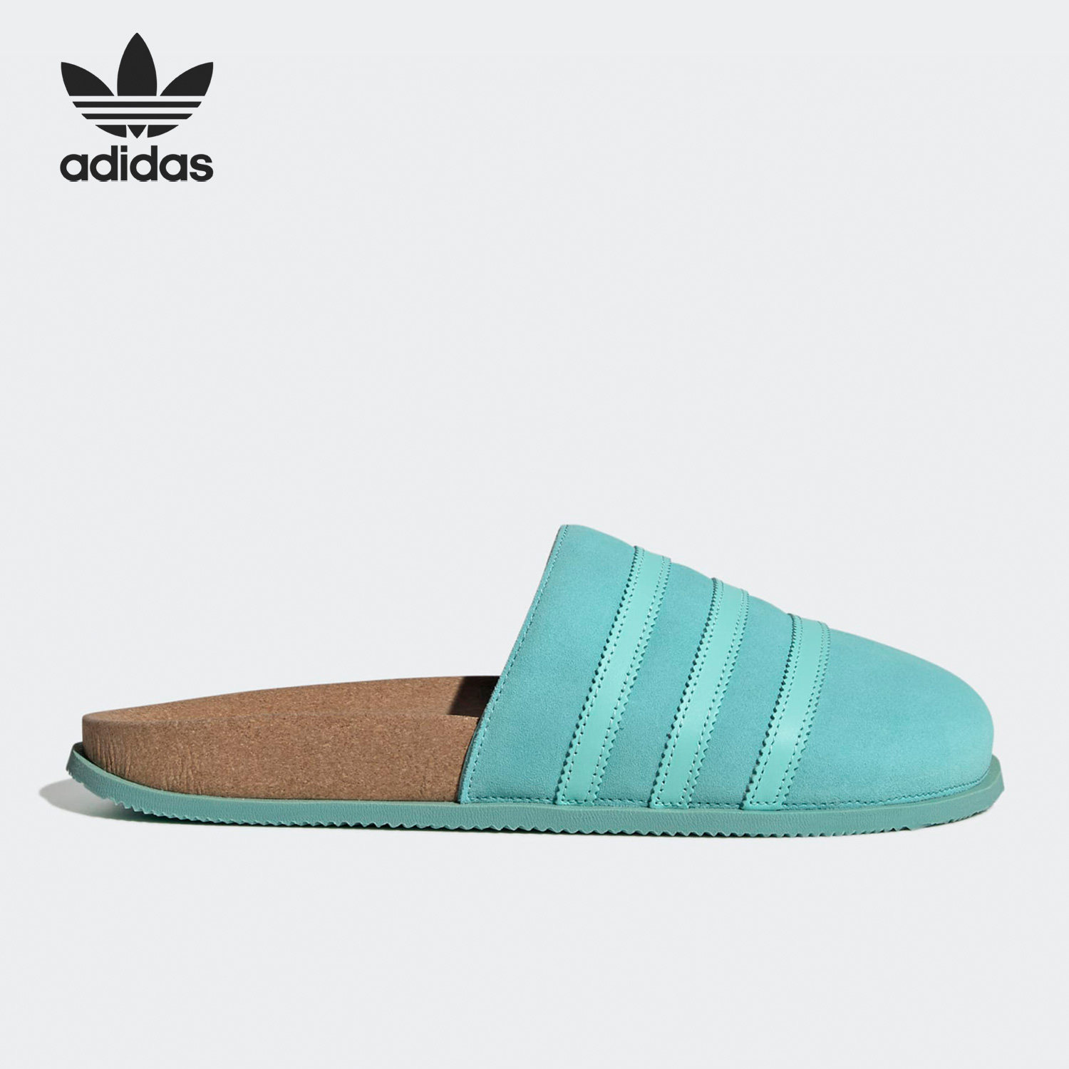 Adidas/阿迪达斯正品三叶草男女同款时尚透气休闲拖鞋GY2554,运动鞋new,运动拖鞋,淘宝优惠券,粉丝福利购,淘宝优惠卷