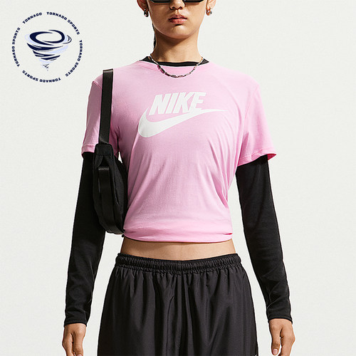 Nike/耐克正品女士透气经典套头圆领时尚短袖T恤DX7907-621