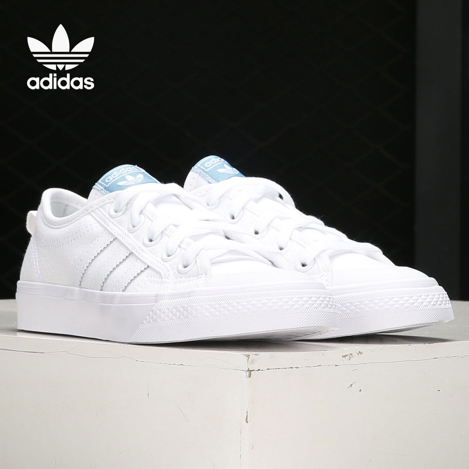 Adidas/阿迪达斯正品三叶草当季新款男女低帮轻便运动板鞋 FY7102,运动鞋new,板鞋,淘宝优惠券,粉丝福利购,淘宝优惠卷