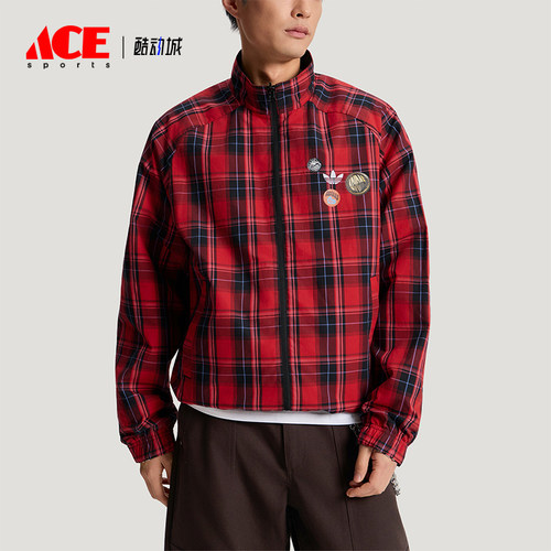 Adidas/阿迪达斯正品三叶草男士透气休闲双面穿运动夹克KT6368