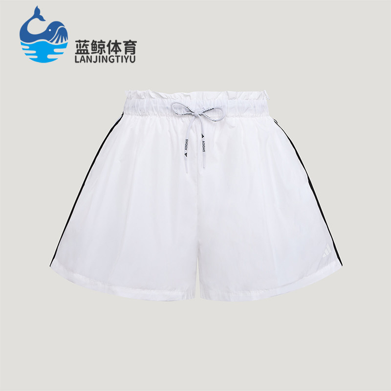 Adidas/阿迪达斯正品女士足球梭织经典宽松运动休闲短裤LD2952