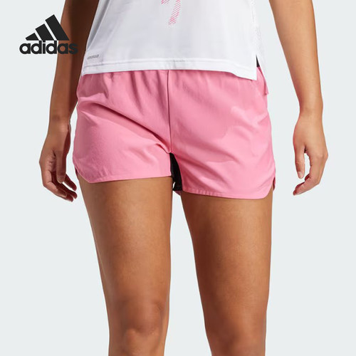 Adidas/阿迪达斯正品2024夏季新款女士休闲透气短裤IW6621