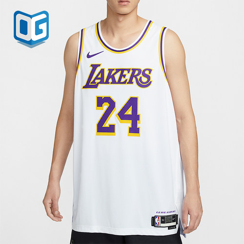 Nike/耐克正品2025男士套头圆领网眼透气篮球背心T恤DM5911-101