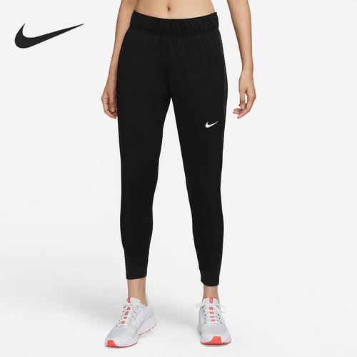Nike/耐克官方正品女子加绒轻盈保暖修身跑步运动长裤 DD6473-010