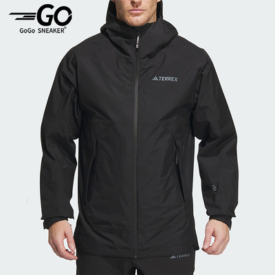 阿迪达斯男士鹅绒内胆冲锋衣