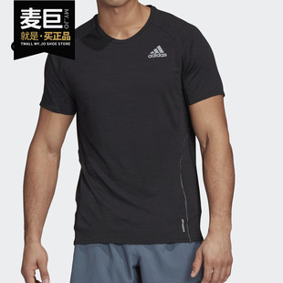 新款 Adidas 阿迪达斯正品 当季 FM7637 男子休闲圆领运动短袖