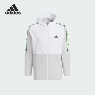 休闲运动连帽夹克外套IN9008 高尔夫男士 Adidas 阿迪达斯正品