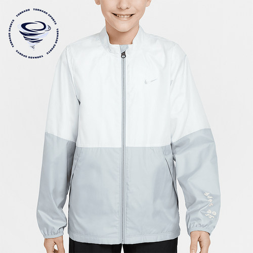 Nike/耐克正品2025春新款大童运动拼接梭织外套IB5591-012