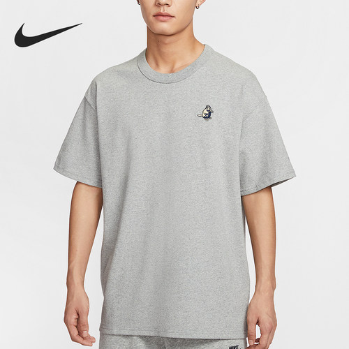 Nike/耐克官方正品Sportswear男士宽松印花复古短袖IH0818-063