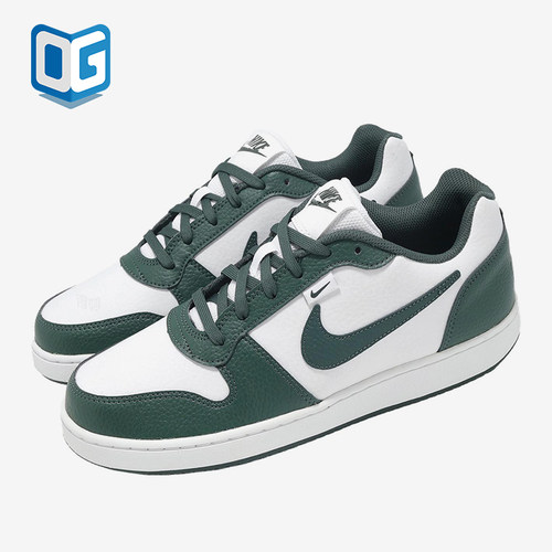 Nike/耐克正品EBERNONPREM新款男女白绿色经典休闲板鞋IO7608-131