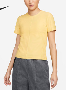 Nike/耐克正品当季新款DRI-FIT 女子运动短袖T恤DM6499-700