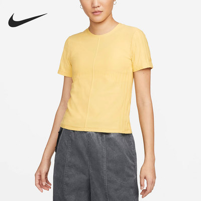 Nike/耐克正品当季新款DRI-FIT 女子运动短袖T恤DM6499-700