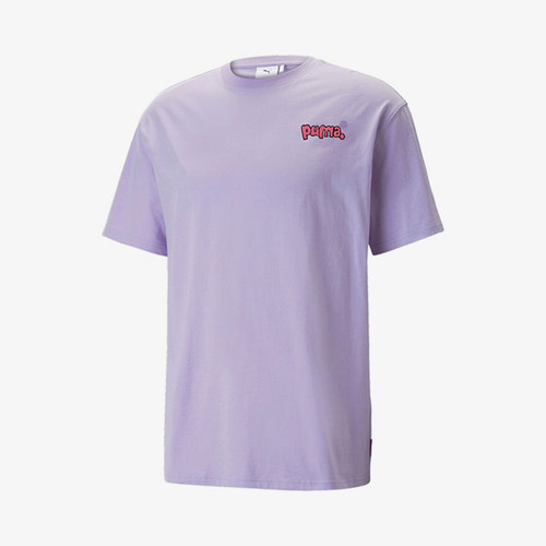 Puma/彪马官方正品8ENJAMIN联名款男女印花宽松运动短袖620703-25