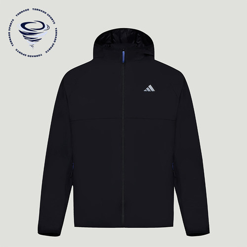 Adidas/阿迪达斯正品男士休闲运动时尚拉链连帽外套KY1854