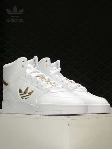 Adidas/阿迪达斯正品男女运动鞋三叶草DROP STEP XL休闲鞋FW2040