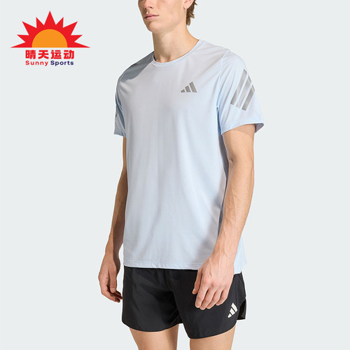 Adidas/阿迪达斯正品ADI365 T-SHIRT男士经典透气跑步短袖JZ7699