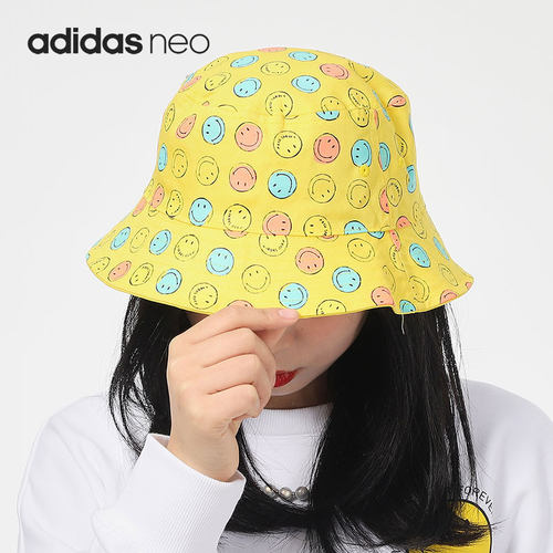 阿迪达斯正品男女休闲渔夫帽