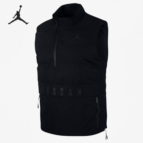 Nike/耐克正品Air Jordan男子运动休闲保暖棉马甲926478-010
