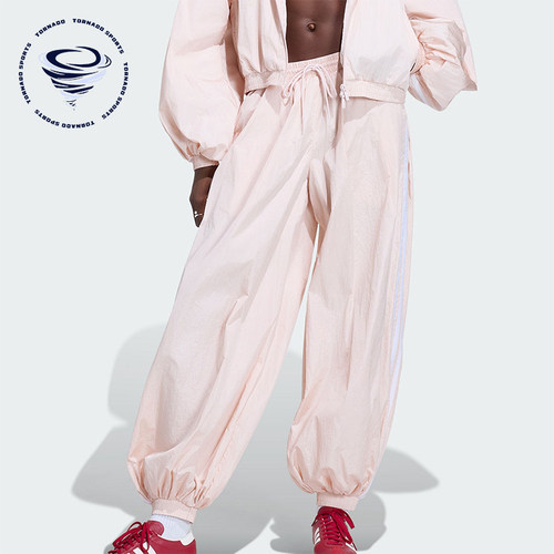 Adidas/阿迪达斯正品三叶草女士梭织经典休闲宽松气球裤KY5053