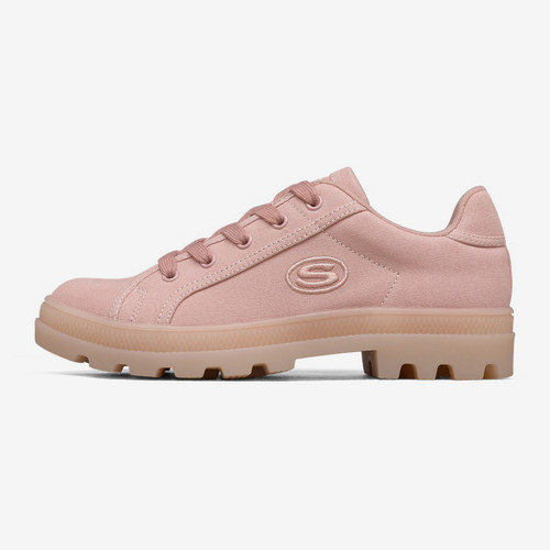 Skechers/斯凯奇正品 绑带复古女子运动鞋简约舒适户外休闲帆布鞋