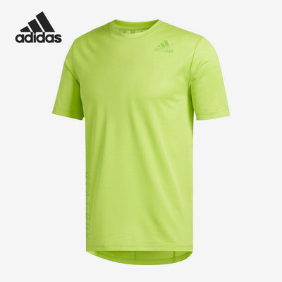 Adidas/阿迪达斯正品当季新款男子休闲运动舒适短袖T恤 FM2096