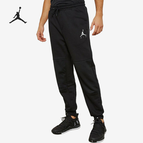 Nike/耐克正品Jordan男士字母印花束脚针织运动裤AA1447-010