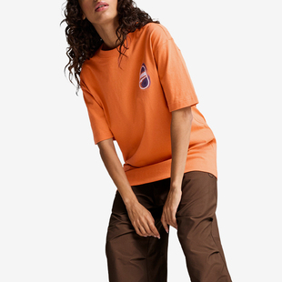 180 DOWNTOWN GRAPHIC TEE男女时尚 Puma 宽松短袖 彪马官方正品