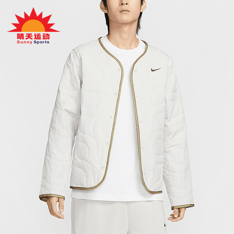Nike/耐克正品秋冬新款男士道袍式保暖夹克外套HV8204-072