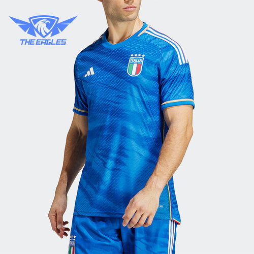 Adidas/阿迪达斯正品意大利队球员版主场足球男士球衣HS9891