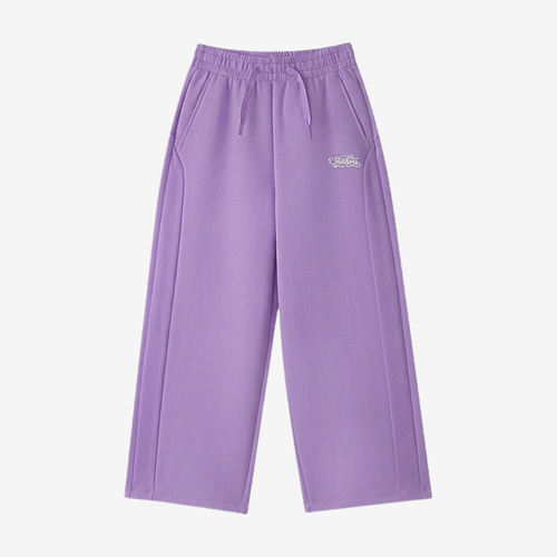 Skechers斯凯奇正品童阔腿系带透气休闲运动长裤P326G013-049Y