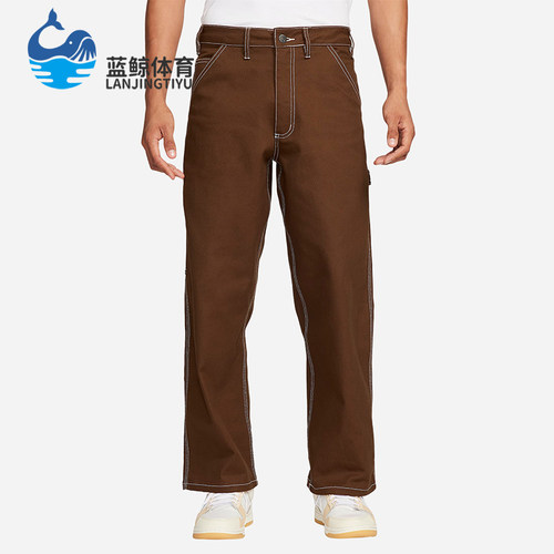 Nike/耐克正品春秋男士经典宽松复古运动直筒休闲长裤FB7199-259