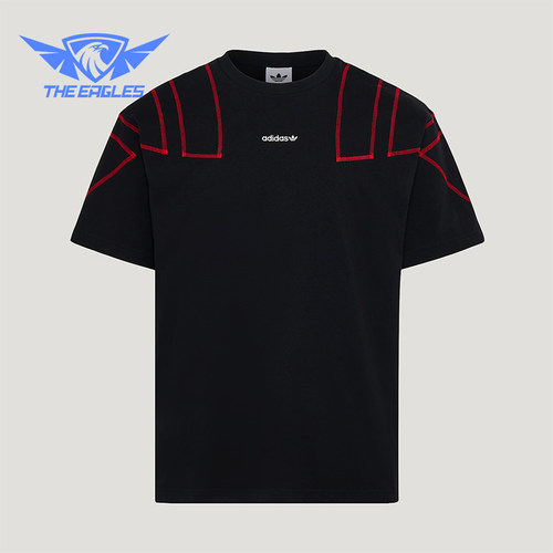 Adidas/阿迪达斯正品三叶草男士舒适运动复古时尚短袖T恤KG6326