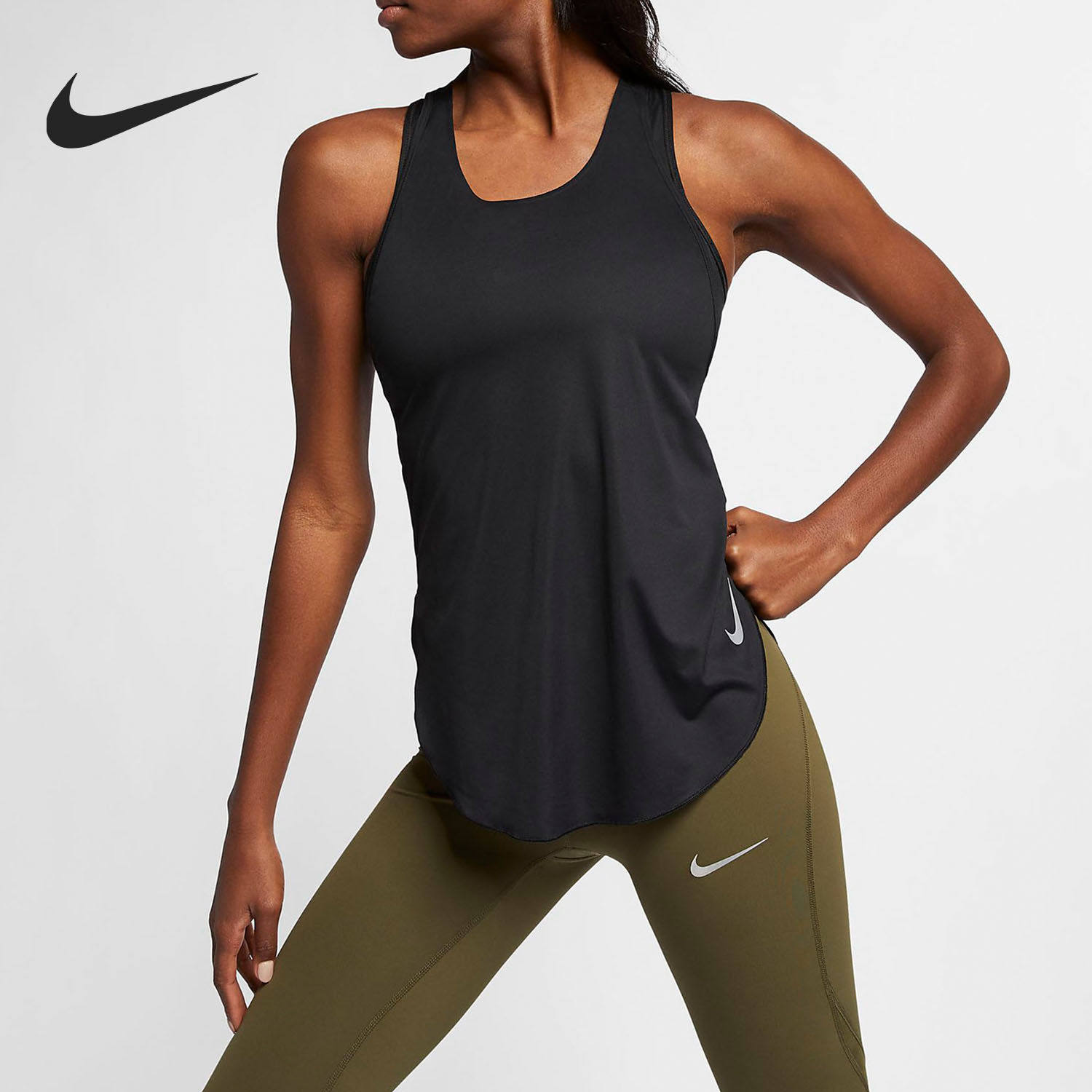 Nike/耐克正品夏季女子运动跑步训练无袖休闲背心AT0785