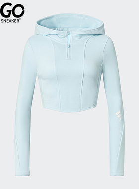 Adidas/阿迪达斯正品FUSTL W P HDY.女士修身连帽卫衣JY0218