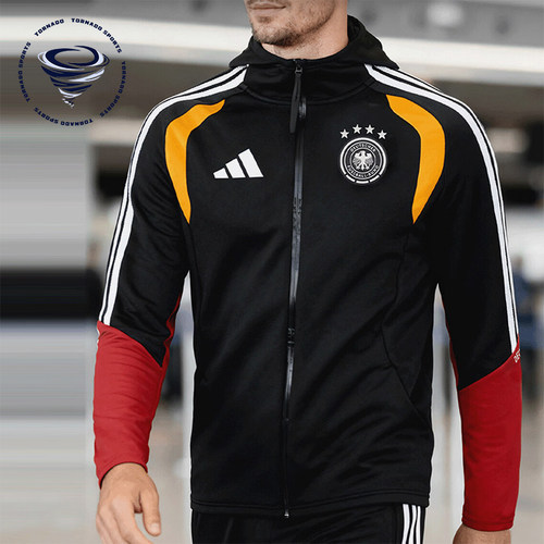 Adidas/阿迪达斯正品男士拉链训练条纹球员版足球外套JZ4581