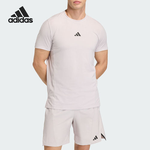 Adidas/阿迪达斯正品夏季男士训练运动修身经典短袖T恤KA7296
