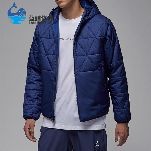 Nike/耐克正品Jordan男士简约复古运动保暖经典棉服FZ3163-492