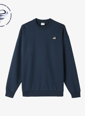 Puma/彪马正品PUMAS Crew男士宽松休闲户外针织保暖运动卫衣