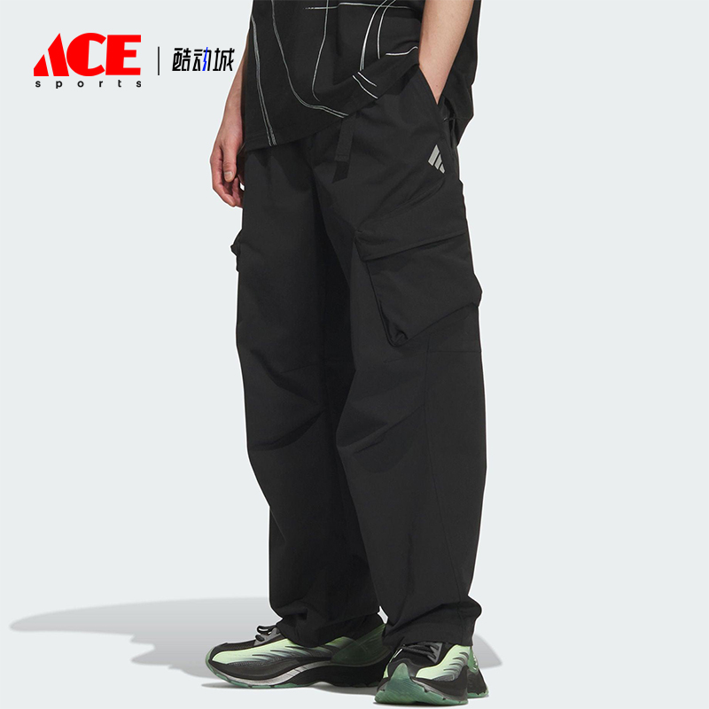Adidas/阿迪达斯正品Future Style男士梭织宽松工装长裤KR4468