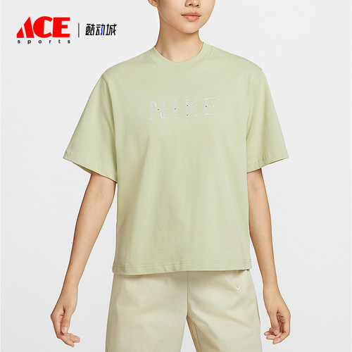 Nike/耐克正品夏季Sportswear女士针织透气经典短袖T恤II0446-397