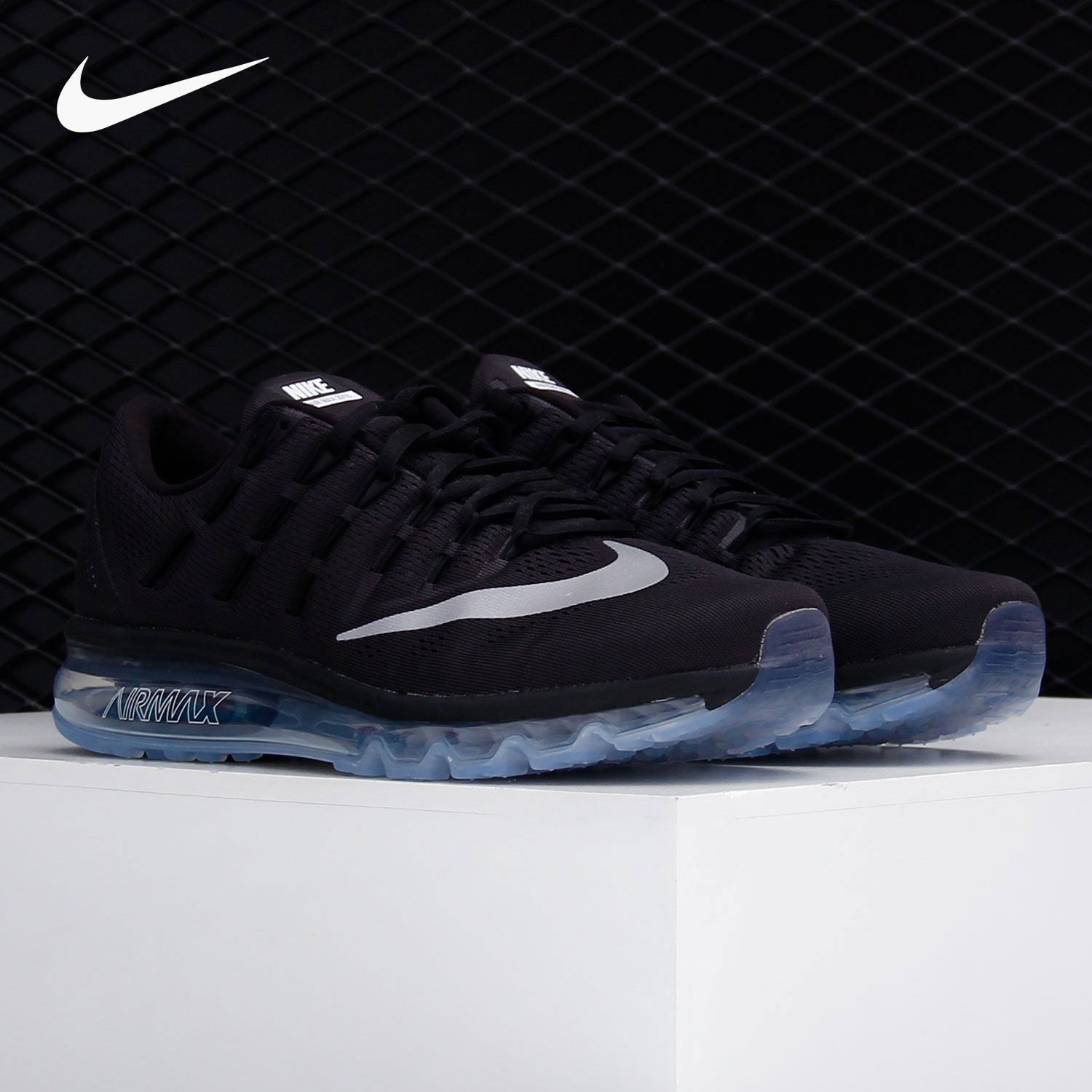 Nike/耐克正品AIR MAX 男子透气减震气垫运动跑步鞋 806771-001