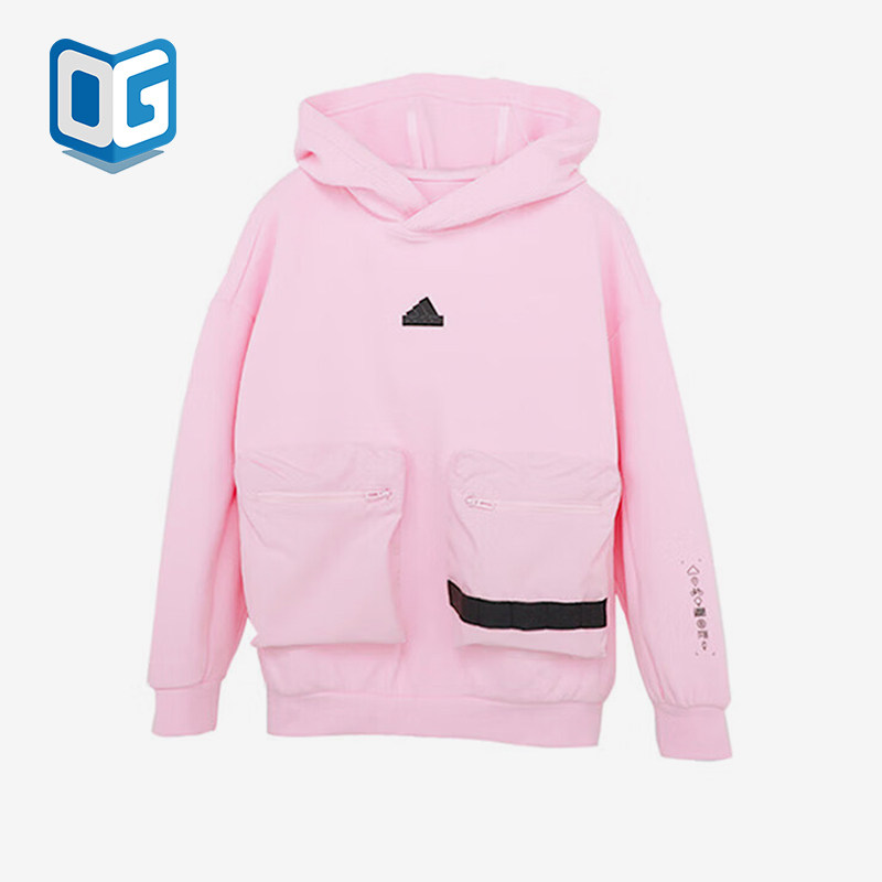 Adidas/阿迪达斯正品时尚专柜新款儿童连帽运动休闲套头衫JE8656,童装/婴儿装/亲子装,卫衣/绒衫,淘宝优惠券,粉丝福利购,淘宝优惠卷