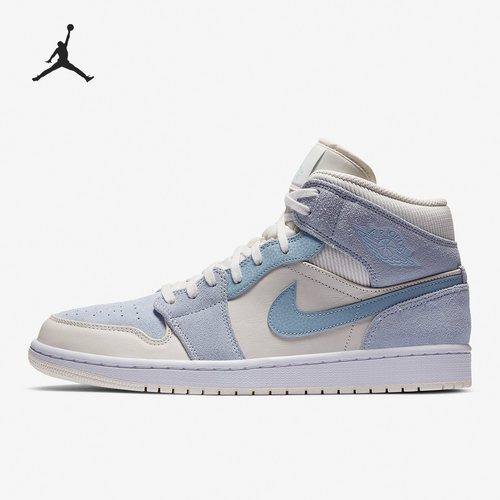 Nike/耐克正品Air Jordan 1 男子运动耐磨拼接板鞋DA4666-100